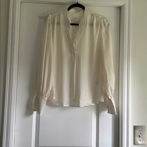 NWT- Banana Republic Off-White Blouse